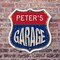 Signmission Peter's Garage, 6 inch X 6 inch, Plastic Sign, 2PK SHI-P-2PACK-6-383-PETER - alternate 6