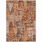 Homeroots 5' X 8' Orange Copper And Salmon Village Houses Washable Indoor Outdoor Area Rug 577866 - alternate 8