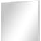 Homeroots 38" Silver Aluminum Framed Bathroom Vanity Mirror 719487 - alternate 4