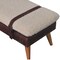 Homeroots 35in Brown Genuine Leather and Solid Wood Upholstered Storage Bench With Cabinet 717472 - alternate 10
