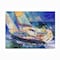 Trademark Fine Art Outdoor Canvas Art Richard Wallich 'Sailboat' Wall Art for Patios, or Gardens ALI5886-OC2432WR - alternate 6