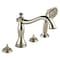 Delta Cassidy Roman Tub with Hand Shower Trim - Less Handles T4797-PNLHP - alternate 2