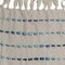 Homeroots 50" X 60" Cream Kantha Cotton Striped Throw Blanket with Embroidery 516629 - alternate 6
