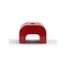 Magnet Source Horseshoe Magnet 1.18in L X .78in W Red 10 lb. pull Red 7270 - alternate 6