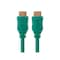 Monoprice HDMI Cable, High Speed, Green, 6ft., 28AWG 3953 - alternate 1