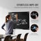 Vevor Magnetic Glass Whiteboard Dry-Erase Board 36"x24" Wall-Mounted Black GB-2436-MB - alternate 8