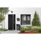 Vdomdoors Steel Door Cynex 6777 Black Stainless Inserts Single Modern Painted-W36xH80-Left Inswing CYNEX6777EXD-BLK-W36 x H80-Left-hand Inswing - alternate 7
