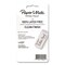 Paper Mate White Pearl Latex-Free Plastic Eraser, For Pencil Marks, Rectangular Block, White, 3PK 70624 - alternate 4