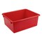 Storex Deep Storage Tray with Lid, Red 62545U05C - alternate 4
