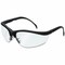 Mcr Safety Klondike Safety Glasses, Ultraviolet Protection, Clear Lens, Matte Black Frame, Lightweight KD110 - alternate 1