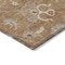 Homeroots 8' X 10' Copper Ivory And Black Floral Washable Indoor Outdoor Area Rug 604758 - alternate 9