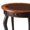 Homeroots 25" Brown Wood Oval Coffee Table With Drawer And Shelf 389904 - alternate 7