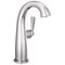 Delta Stryke Single Handle Mid-Height Bathroom Faucet, 6.63 in, Lumicoat Chrome 677-PR-DST - alternate 1