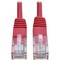 Tripp Lite Cat5e Cable, Molded, RJ45 M/M, Red, 7ft N002-007-RD - alternate 1