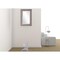 Homeroots 20" White Wood Freestanding Single Door Bathroom Vanity And Medicine Cabinet With Mirror 479989 - alternate 4