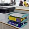 Acrimet Facility 3 Tier Letter Tray Side Load Letter Size Desktop File Organizer Plastic Solid Green 255.VO - alternate 7