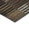 Homeroots 10' X 14' Chocolate Ivory And Gold Striped Washable Indoor Outdoor Area Rug 613162 - alternate 9
