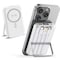 Alpha Digital Magnet Power Bank- 10,000mAh, 3 Cables, Wireless Charging - White ZL329-WT - alternate 1