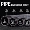 Ace Trading - Nipple 3/8 in. MIP each X 3/8 in. D MIP Black Steel 3 in. L Nipple 308UP38X3 - alternate 9