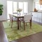 Homeroots 9' X 12' Lime Green And Ivory Abstract Washable Indoor Outdoor Area Rug 602717 - alternate 8