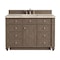 James Martin Vanities Bristol 48" Single Vanity, Whitewashed Walnut, w/ 3 CM Tajnar Eclos Top w/FreePower Wireless Charger 157-V48-WW-FTJR - alternate 1