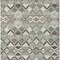 Homeroots 9' X 12' Sage And Off White Geometric Washable Indoor Outdoor Area Rug 608997 - alternate 9