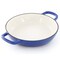 Megachef 6 Quart Enameled Cast Iron Bread Pot in Blue with Baking Mat 750123606M - alternate 7