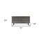 Homeroots 61" Gray Solid Wood Six Drawer Double Dresser 518618 - alternate 7