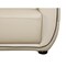 Homeroots 86" Beige Faux Leather Sofa With Black Legs 329507 - alternate 9