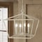 Jonathan Y Gatsby 23" 4-Light Adjustable Iron Rustic Glam LED Pendant, Antiqued White JYL7520A - alternate 13