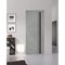 Sartodoors Modern Wood Interior Door with Hardware, Planum 0011 Concrete and Aluminum Strips, Single Panel Fra PLANUM0011ID-BTN-24 - alternate 1