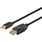 Monoprice Select Series Mini DisplayPort 1.2 to DisplayPort 4K Capable Cable, 15ft 15887 - alternate 1