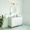 James Martin Vanities Chicago 48 in. Single Vanity, Glossy White, w/ 3 CM Victorian Silver Silestone Top 503-V48-GW-3VSL - alternate 6
