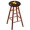Holland Bar Stool Co Oak Bar Stool, Medium Finish, Wyoming Seat RC30OSMed - alternate 1