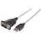 Manhattan USB TO SERIAL CONVERTER CONNECTS 1 SERIAL DEVICES TO USB 151856 - alternate 1