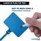Kable Kontrol Identification & Tamper Proof Cable Zip Ties, 9 in L, Blue, Nylon Co-polymer, 80 lbs Strength CTWO-9-100-BL - alternate 6
