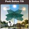 Pure Garden 10 ft 3 Tier Patio Umbrella with 19lb Base and Dark Green Canopy Shade 50-LG1368B - alternate 10