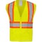 Ironwear Two-Tone Hi-Vis Safety Vest M Class 2 H Back, , Zipper 6 Pockets 1287-LZ-MD - alternate 1