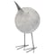 Homeroots 8" Off White Resin And Metal Snipe Bird Tabletop Sculpture 392522 - alternate 8