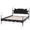 Baxton Studio Gaetano Platform Bed with Four Poster Bed Frame 272-14825-ZORO - alternate 8