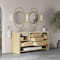 James Martin Vanities Marigot 72" Double Vanity, Sunwashed Oak, w/ 3 CM Tajnar Eclos Top w/FreePower Wireless Charger D404-V72-SWO-FTJR - alternate 9