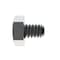Zoro Select Not Graded, 1/4"-20 Hex Head Cap Screw, Plain Stainless Steel, 5/16 in L, 100 PK 1-H-25C-31 - alternate 4