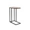 Homeroots 24" Brown Tan and Black Marble and Metal End Table 632682 - alternate 8