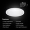 Feit Electric Feit EDGELIT Frost White 4 in. W Aluminum LED Retrofit Recessed Lighting 6.5 W 74202/6WYCA - alternate 10