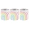 Teacher Created Resources Pastel Pop Rainbows Die-Cut Rolled Border Trim, 50 Feet, 3PK TCR9160 - alternate 1