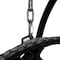 Leisuremod Mendoza Charcoal Wicker Hanging 2 person Egg Swing Chair with Charcoal Cushions MSCCH-53CBU - alternate 9