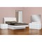 Homeroots Four Piece White Solid and Manufactured Wood Bedroom Set With Mirror 366261 - alternate 7