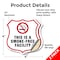 Signmission No Smoking Shield Label Set This Is A Sm, 4 inch X 4 inch, Vinyl Decal, 2PK SHI-D-2PACK-4-399 - alternate 5