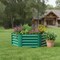 Homeroots 16in X 41in Green Steel Hexagon Planter Box 668466 - alternate 6