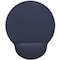 Manhattan Wrist Gel Support Pad and Mouse Mat, Blue, 241 Ã- 203 Ã- 40 mm, non slip base, Lifetime Warranty 434386 - alternate 1
